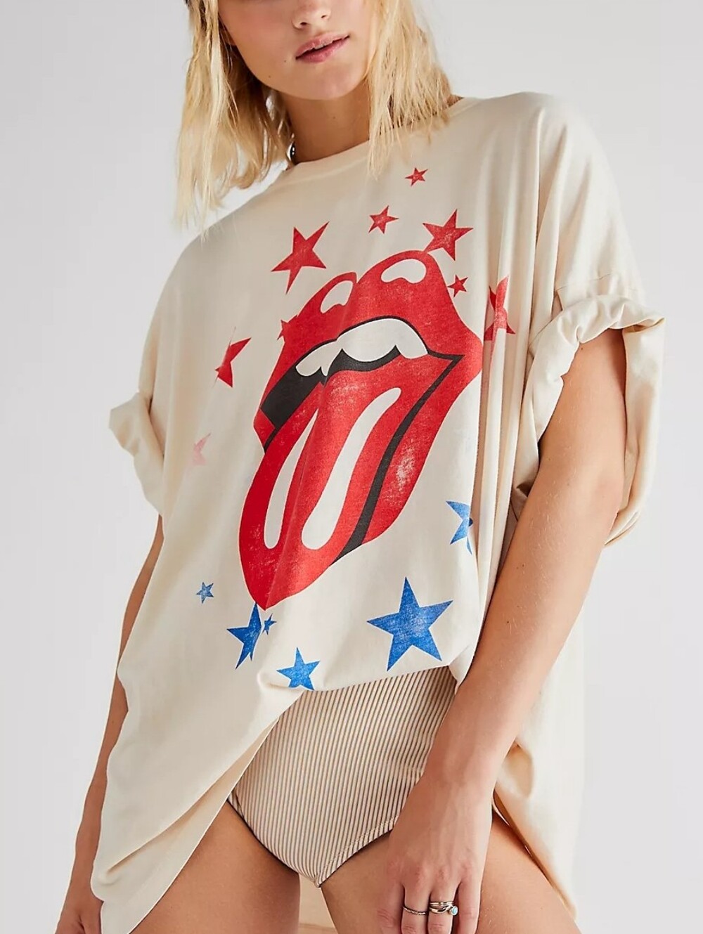 Daydreamer Rolling Stones Sz One Size Free People